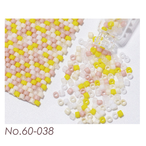 3系toho大孔古董珠1.9mm日本东宝混色珠散手工diy串散珠红金蓝 - 图0