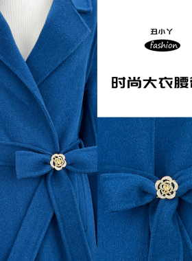 高档玫瑰花多功能丝巾扣环