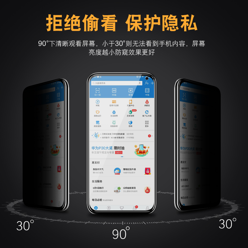 vivoIQOOneo3钢化膜viv0手机漠iQooNE03全屏玻璃viov防窥莫vlv0防指纹iqoo玻璃ne03隐私vo保护voiv维沃前贴摸 - 图1