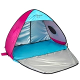 Пляжная портативная складная палатка, автоматический простой детский дождевик для рыбалки, защита от солнца, полностью автоматический