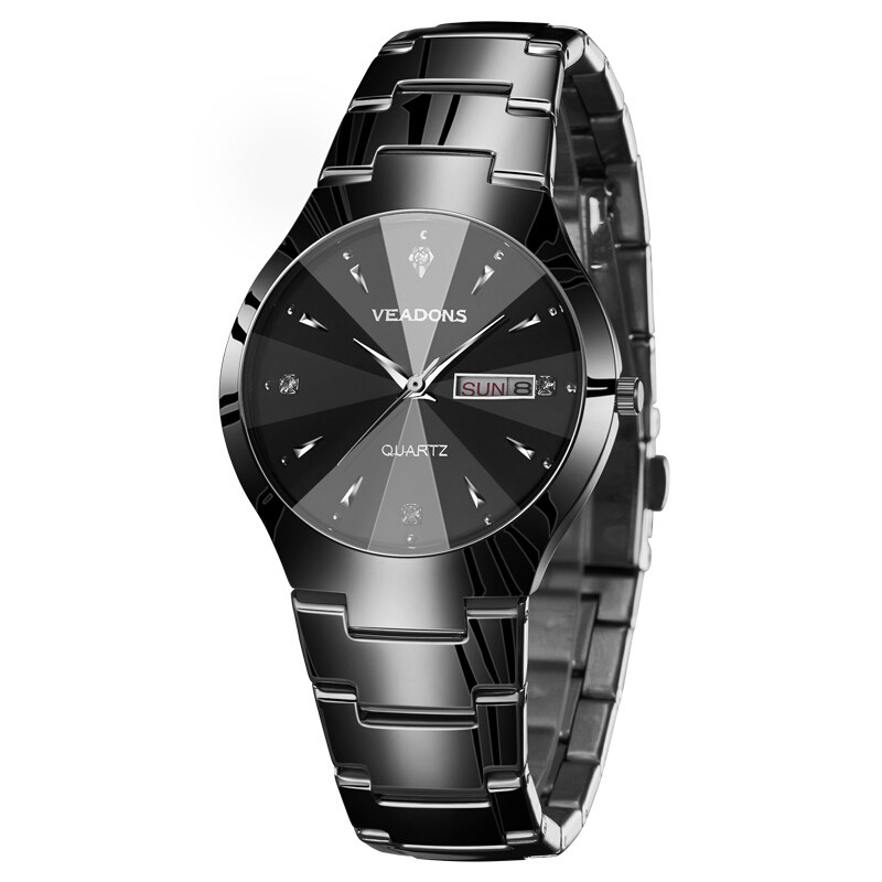 威顿男士时尚简约防水石英情侣表 志勇海涛国产腕表