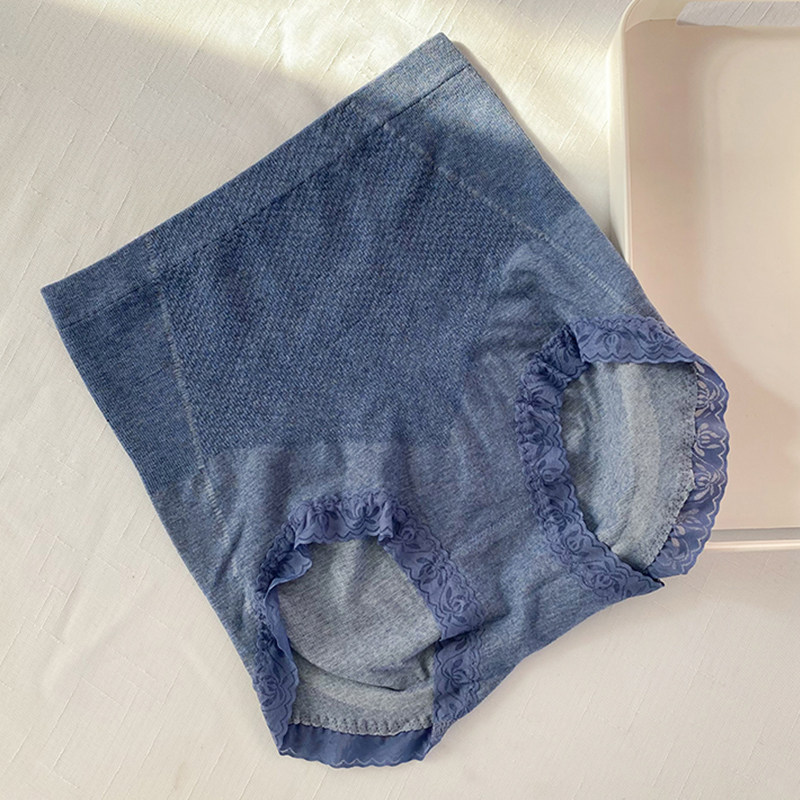大码女士高腰内裤莫代尔纯棉收腹提臀蕾丝包臀薄款塑身无痕三角裤,淘宝优惠券,粉丝福利购,淘宝优惠卷