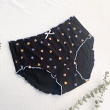 Нижнее белье, хлопковые штаны, японское дышащее хлопковое белье для коррекции формы бедер, трусы, большой размер, высокая талия, с акцентом на бедрах