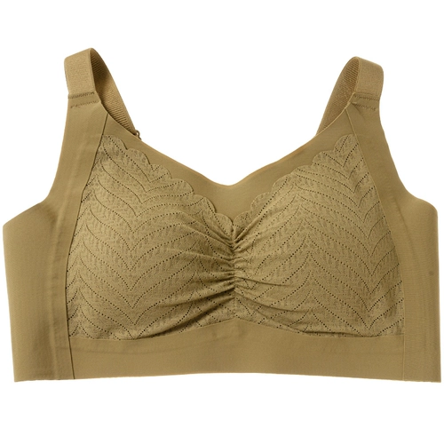 Поддерживающее нижнее белье, тонкий бюстгальтер без косточек, бюстгальтер-топ, большой размер, красивая спина