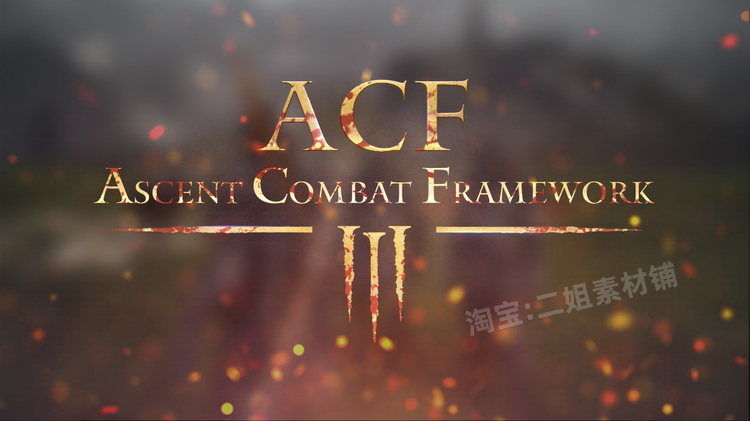 Ascent Combat Framework ACF Action RPG Creator代码插件UE4 - 图1