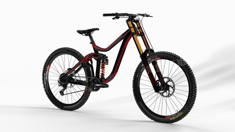 Downhill BIke (MTB)山地自行车动态悬架刹车车削动画UE5虚幻5.1 - 图0