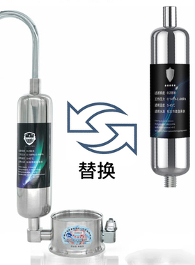 活化器不锈钢小滤芯转换接头除氯