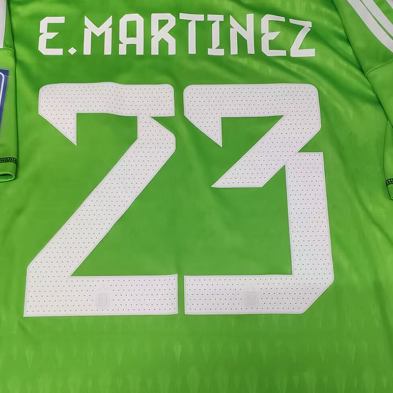 阿根廷守门员将足球衣服马丁内斯儿童Argentina goalkeeper shirt
