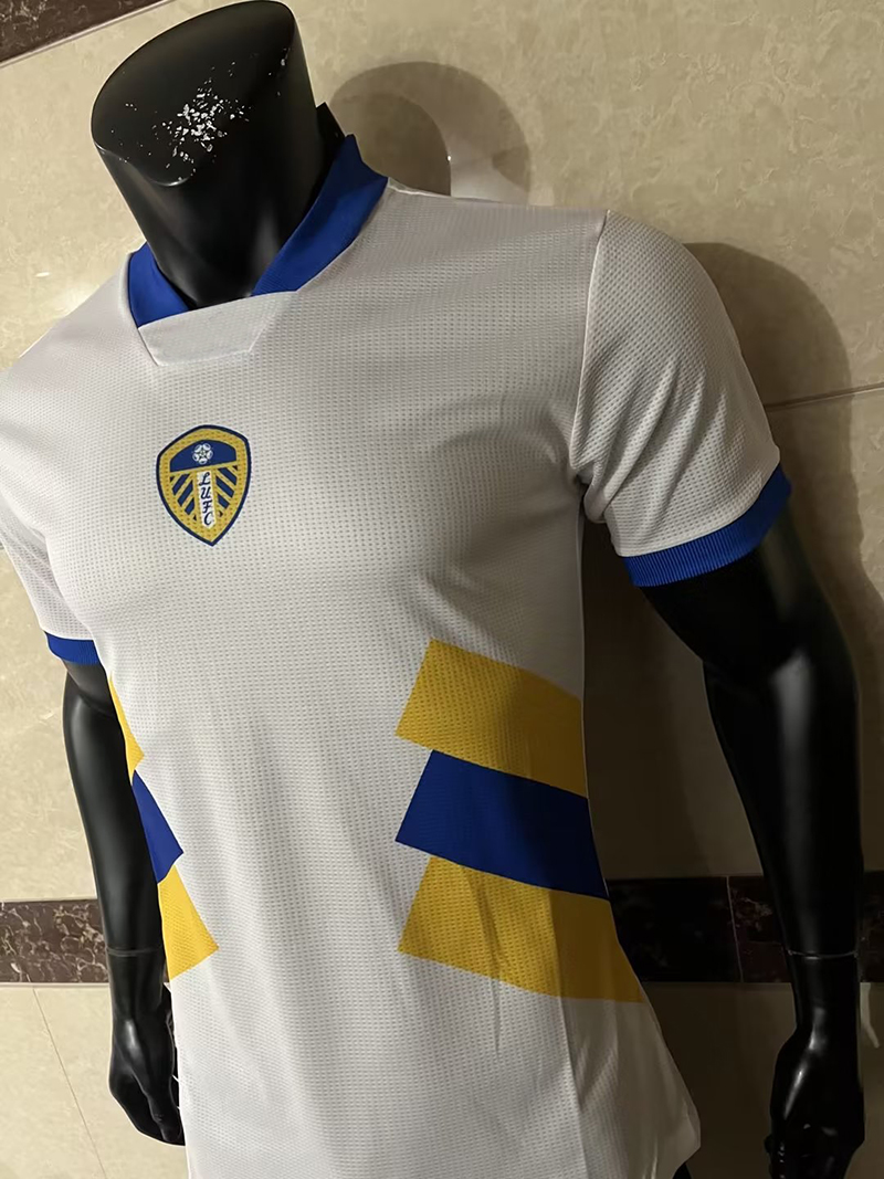 利兹联复古纪念版球员版足球服衣Leeds ICONS retro jersey shirt-图3