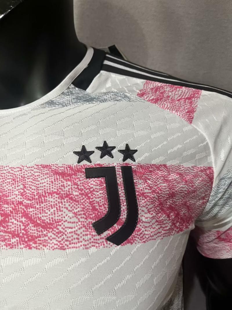 尤文图斯客场球员版足球服球衣23-24 Juventus away jersey shirt-图1