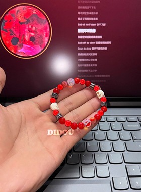 DIDOU原创不锈钢手链sasi专辑冰冷热带鱼手链男女小众高级首饰