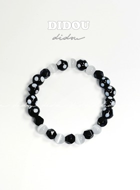 didou波点koz手链女小众设计潮流美式复古高级感手串配饰首饰