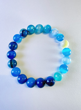 DIDOU 原创gali亚特兰蒂斯手链蓝色小众高级潮流男女生手串首饰