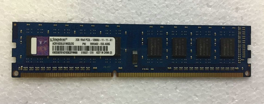 金士顿 DDR3 1333 2G PC3-10600U 蓝版 台式机内存 - 图0