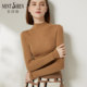 Half turtleneck slim fit wool sweater knitted bottoming shirt long sleeves