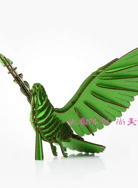 diy立体拼图雕刻激光鸽子摆件