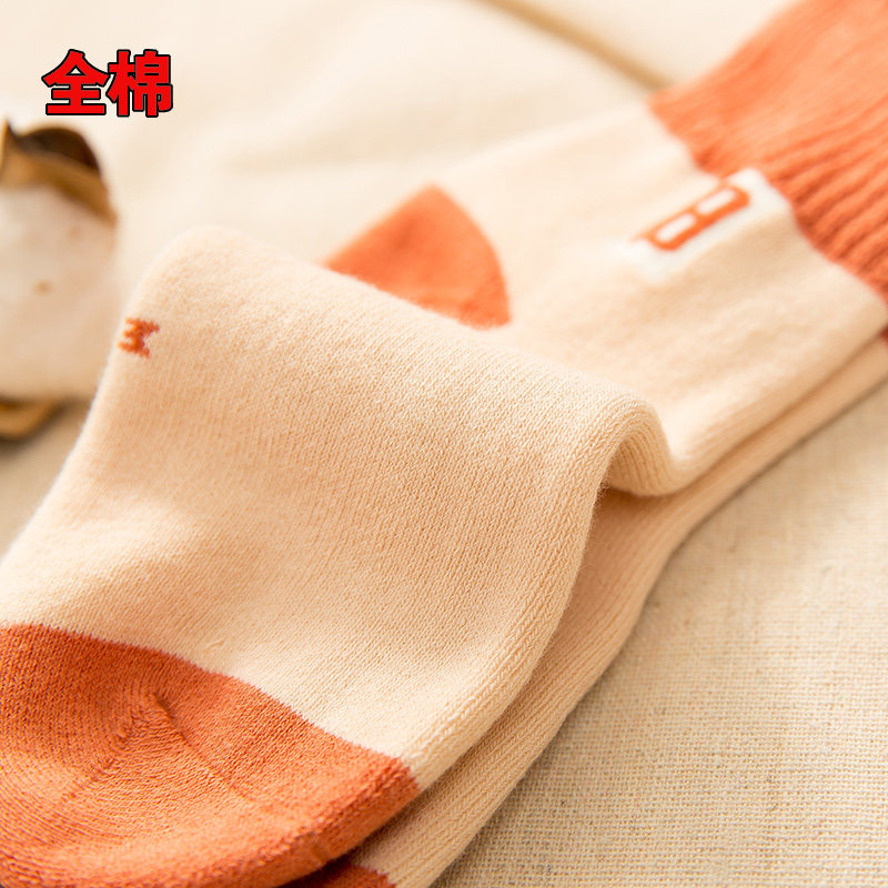 伽柏冬季加绒冬天纯棉学院风厚袜子 伽柏短袜/打底袜/丝袜/美腿袜