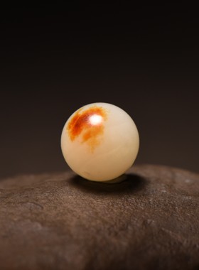 圆珠散珠手串和田玉籽料玉石