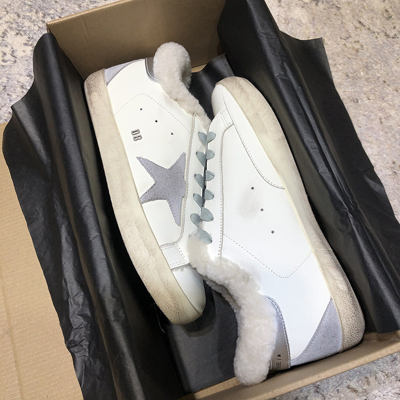 韩国做旧羊羔毛星星小脏脏鞋女加绒保暖小白鞋皮毛一体板鞋冬外穿,淘宝优惠券,粉丝福利购,淘宝优惠卷