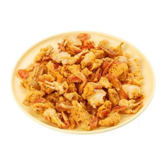 Authentique Youyi Crispy - Crabe croustillant en une bouchée - Collations populaires haut de gamme au crabe croustillant des eaux profondes prêtes à manger
