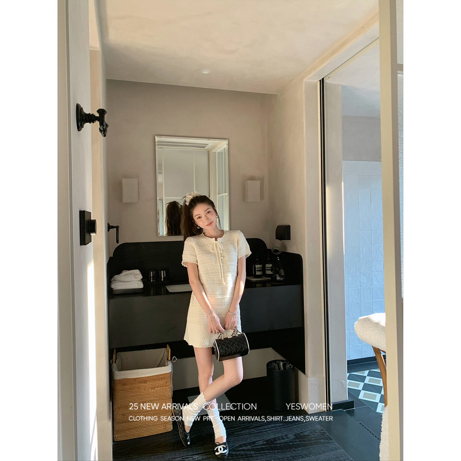 【所有女生的衣橱】小宜定制毛织裙/小黑裙/蕾丝衬衫/镂空开衫