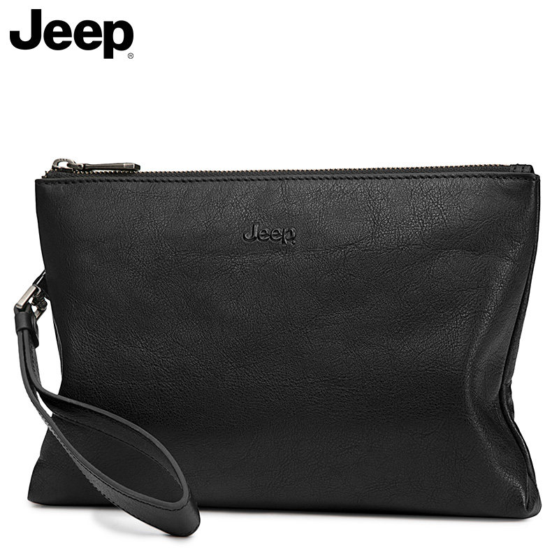 jeep男士真皮男包手拿包小信封包包 jeep箱包男士包袋