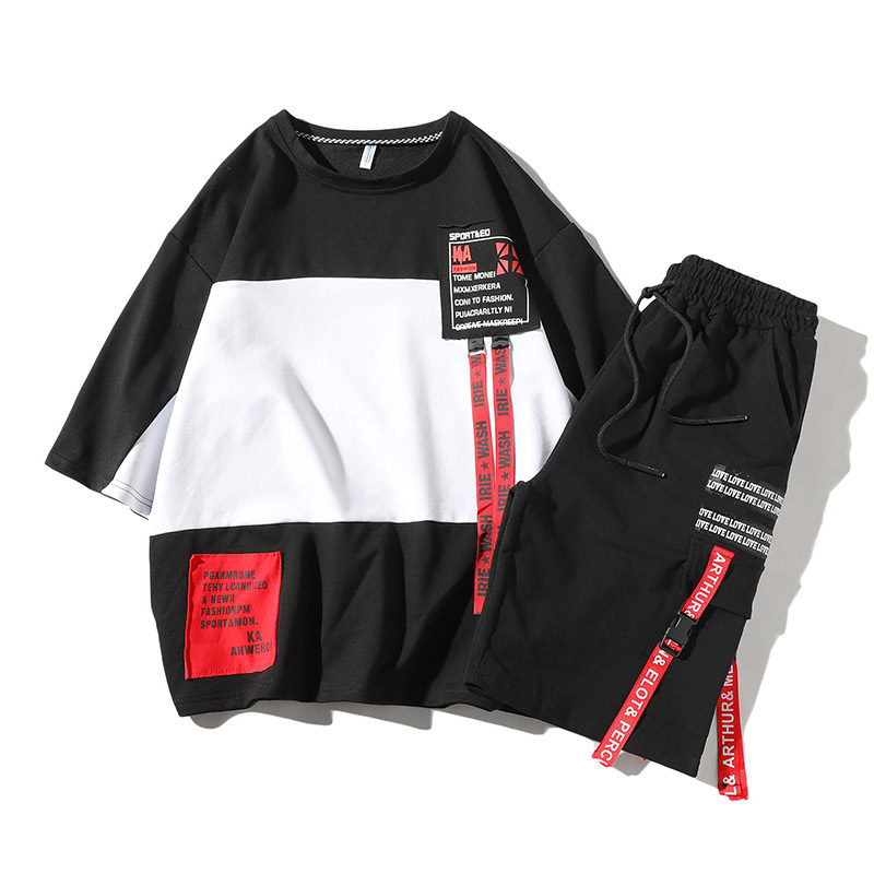 夏季男生短袖潮牌ins男士嘻哈t恤 茂帅T恤