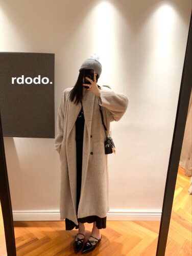 Rdodo 高端线秘鲁进口babysuri羊驼毛001古董苏力皮草大衣厚款 - 图3