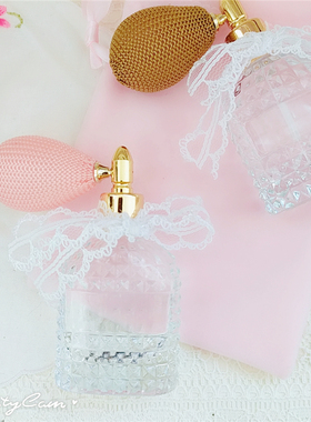 0美优族气囊喷雾香水瓶粉色浮雕