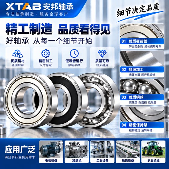 A complete list of imported bearing models for Anbang high-speed motors