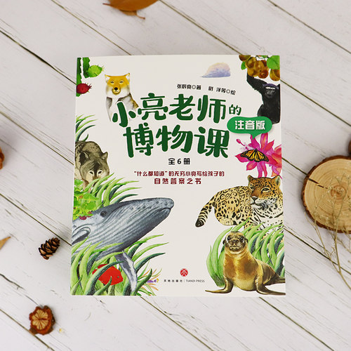 小亮老师的博物课 注音版(全6册) 张辰亮 著 尉洋 等 绘 科普百科少儿 新华书店正版图书籍 天地出版社 - 图0