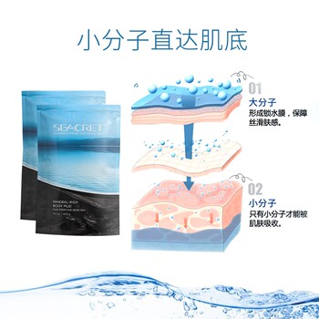 ຂໍ້ສະເໜີພິເສດຂອງ Israel's Secret Sea Seacret body SPA mud mask cleansing deep skin moisturizing and smoothing 300g