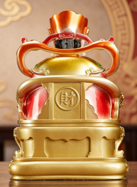 文财神范蠡神像招财玉石材质
