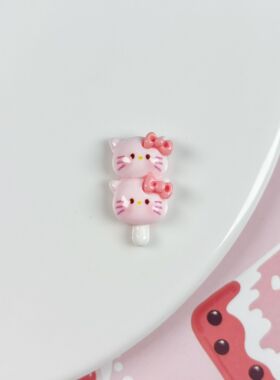 亮面猫咪星星串串diy材料