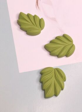 创意秋天树叶奶油胶diy材料