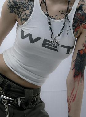 五角星做旧朋克风锁骨链项链男女