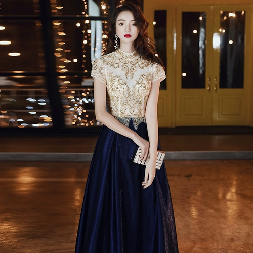 Вечернее платье, длинная приталенная элитная юбка, коллекция 2021