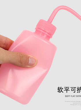 美睫纹绣清洁工具弯嘴壶清洗瓶嫁接睫毛眼睛清洁液冲洗瓶多肉浇水