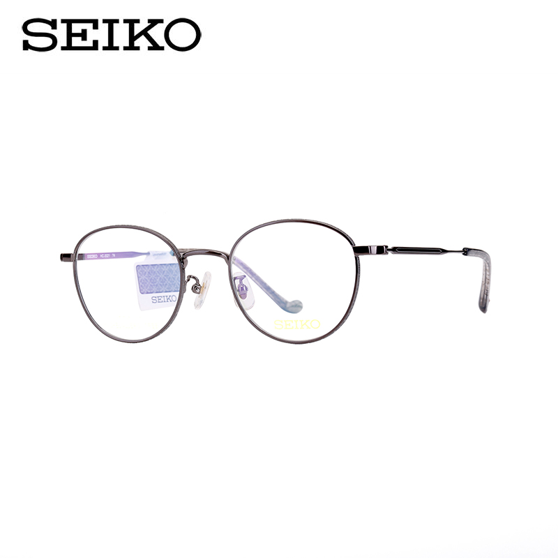 SEIKO精工眼镜复古系列中性全框时尚轻巧潮流眼镜框架 HC3021 - 图2