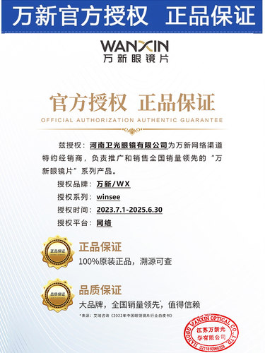 万新镜片乐轻松儿童青少年近视延缓周边离焦1.60全焦环焦眼镜片 - 图2