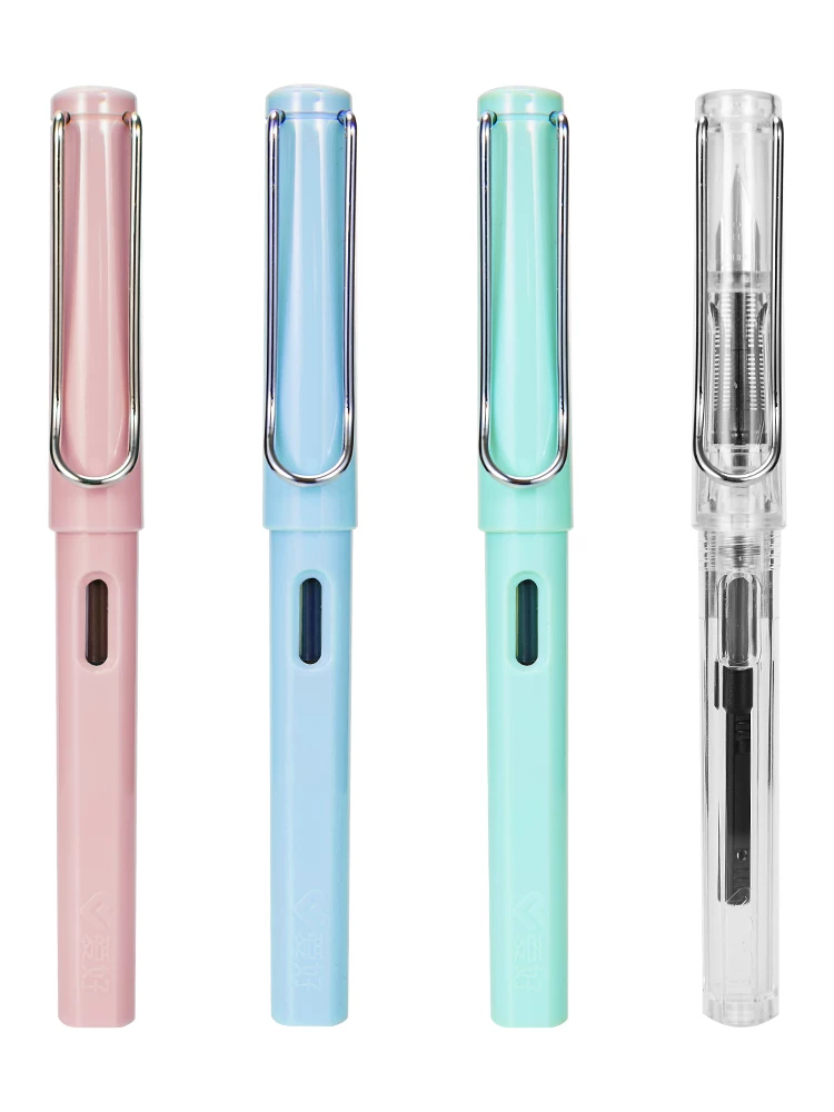 爱好 Pen for students, changeable calligraphy, ink for adults for men and women, children's set