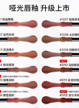 【Nicole老爷】ADDICTION自我印记哑光唇釉持久不沾杯显色口红