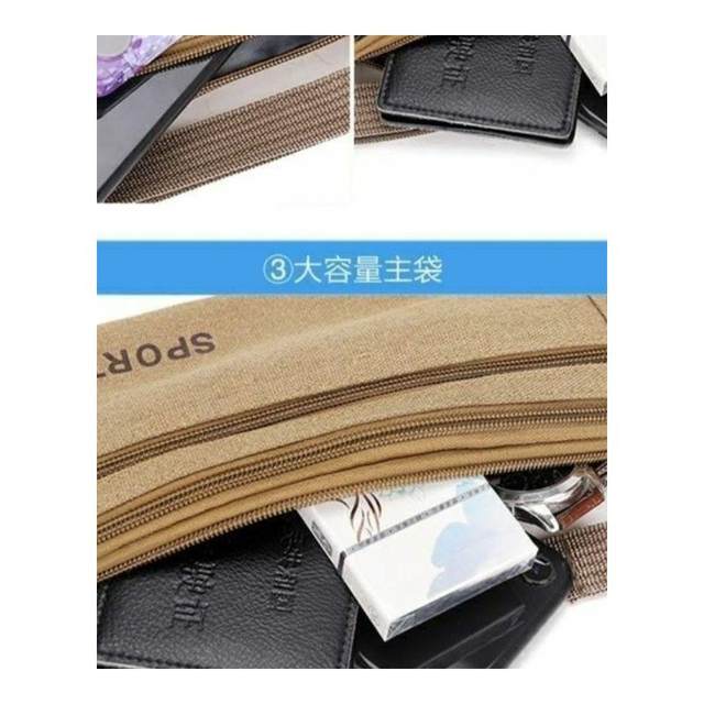 Men's outdoor sports multi-purpose waist bag