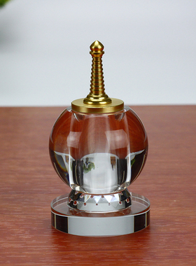 人造水晶供养舍利塔佛堂密封钟塔