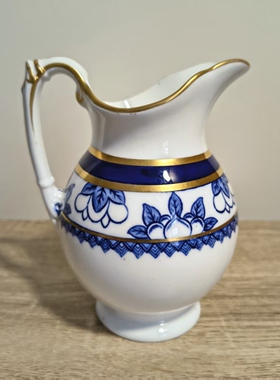 Copeland 科普兰 英国古董收藏瓷器 1851-1885描金青花奶壶 摆件