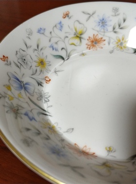 科尔波特 COALPORT 首饰碟 English Garden 英国骨瓷盘花卉收藏盘