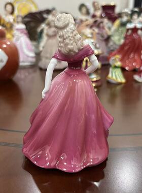 COALPORT 科尔波特 英国限量收藏 1994年贵妇美人瓷偶 手绘瓷娃娃