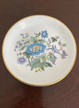 Spode 斯波德 Marlborough Spray 英国骨瓷首饰碟 中古摆件收藏盘