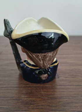 Royal Doulton 皇家道尔顿 中古收藏手绘装饰人物摆件 迷你咖啡杯