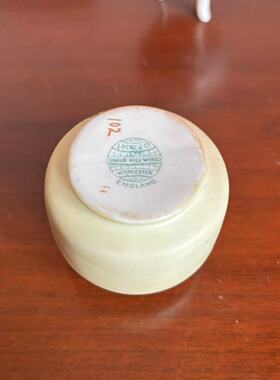 Locke & Co Worcester 古董盾徽徽章瓷瓶 手绘纹章老瓷器收藏摆件